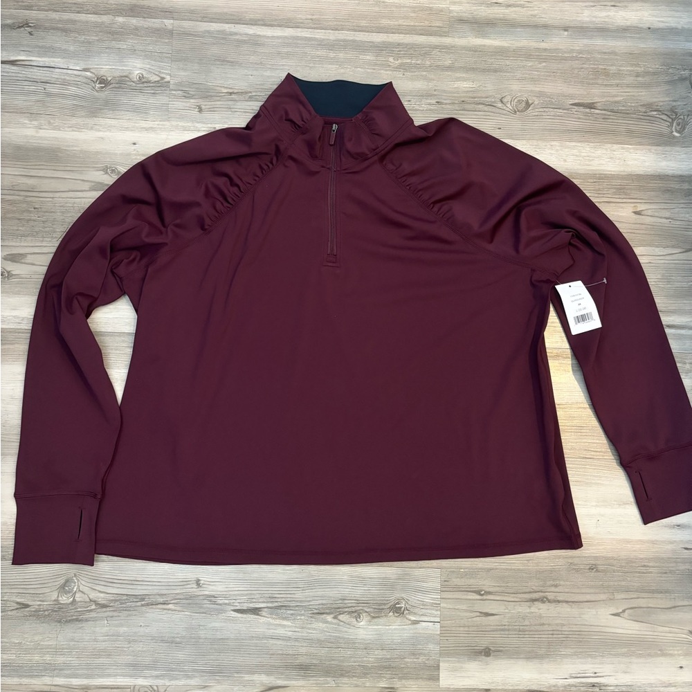 Daily Thread NWT, 1X, 3/4 zip shirt